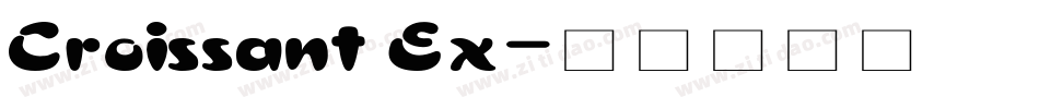 Croissant Ex字体转换